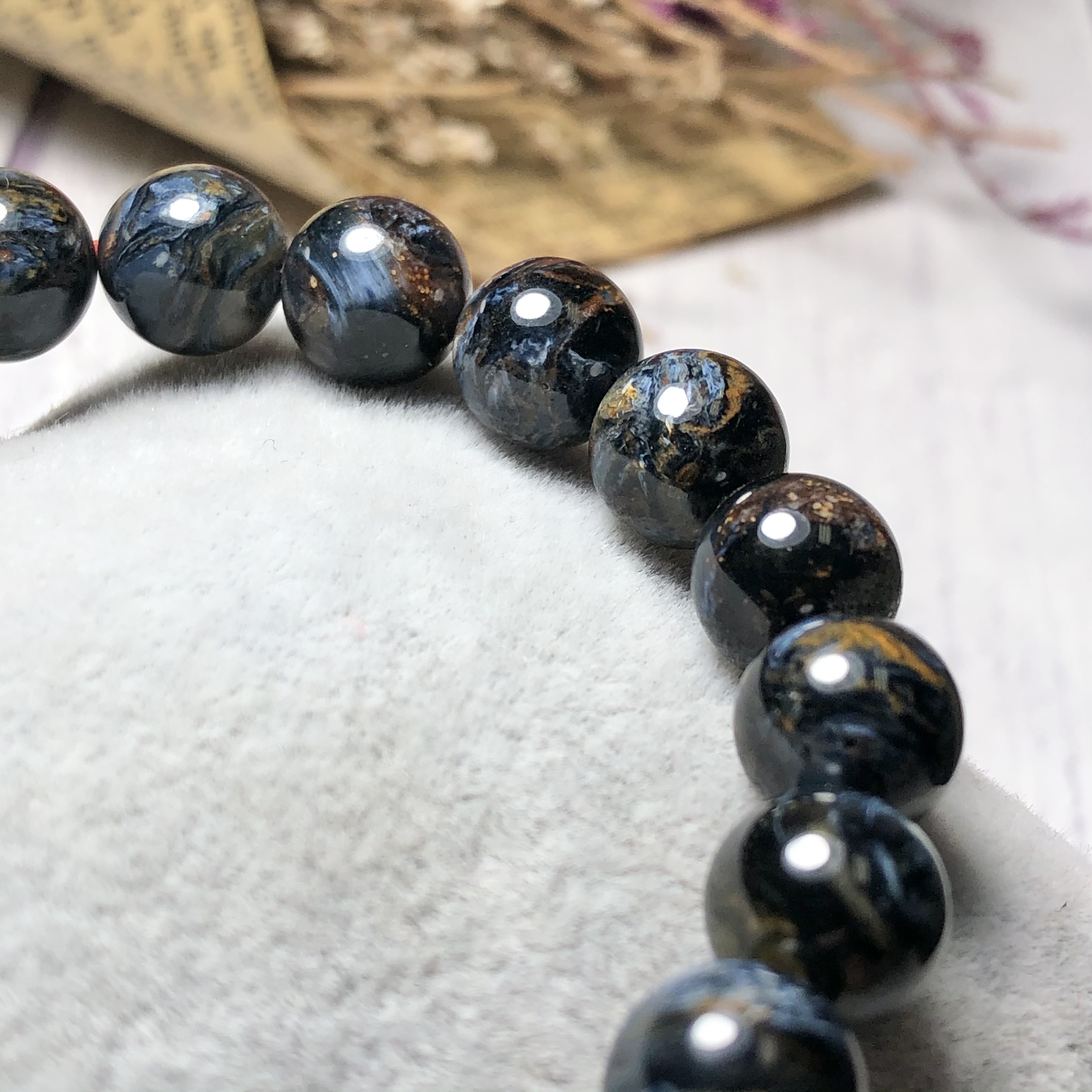 Vòng tay Giông Bão 8mm chuẩn 4A