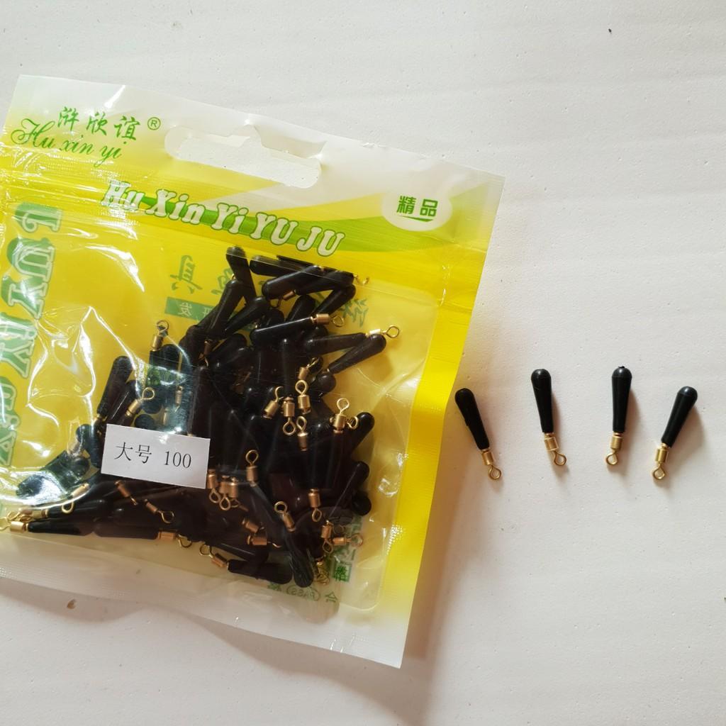 túi chân cắm phao câu cá - 100 cái
