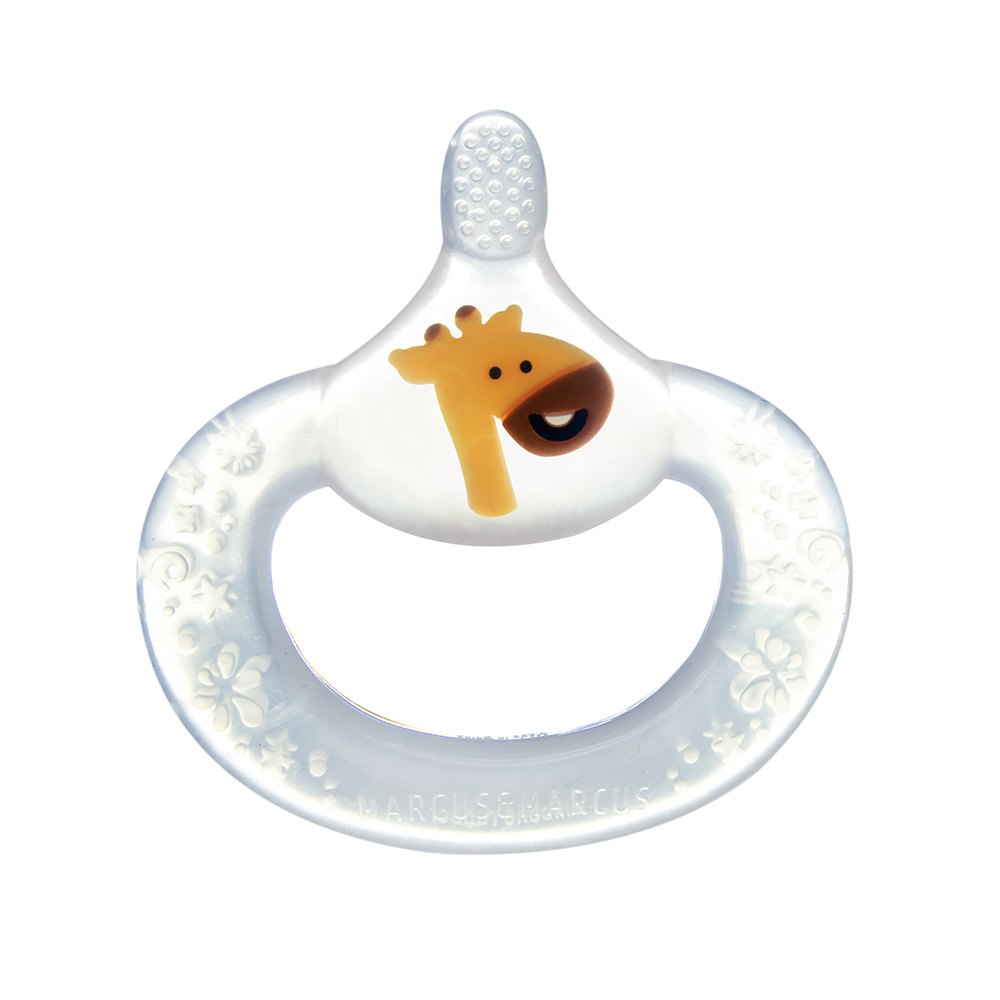 Bàn chải đánh răng kiêm gặm nướu silicon cho bé Marcus & Marcus, từ 6 tháng - Lola