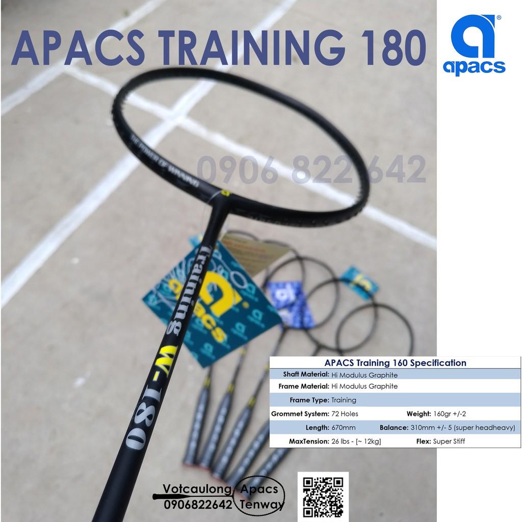 Vợt tập cầu lông Apacs Training 180gr | Cải thiện khả năng điều vợt, tăng sức mạnh cho cú đánh