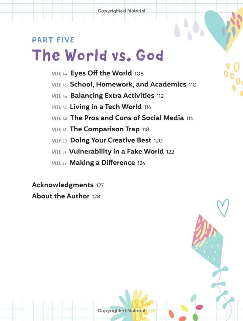 Sách ngoại văn: Preteen Devotional For Girls - 52 Weeks Of Encouraging Devotions And Scripture For Tweens