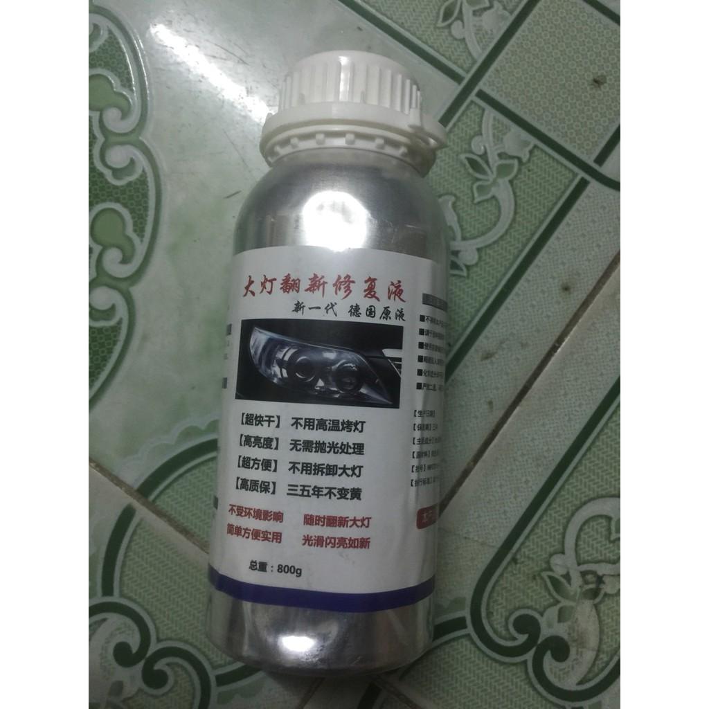 Dung dịch nano đánh bóng đèn pha ô tô -xe máy