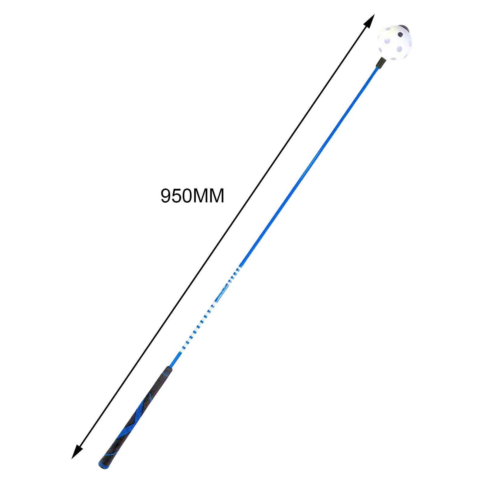 Golf Swing Trainer Portable Stick Nonslip Grip for Speed Rhythm Strength