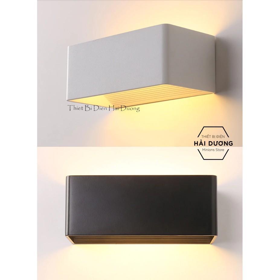 Đèn Treo Tường Hắt 2 Đầu Hình Khối Chữ