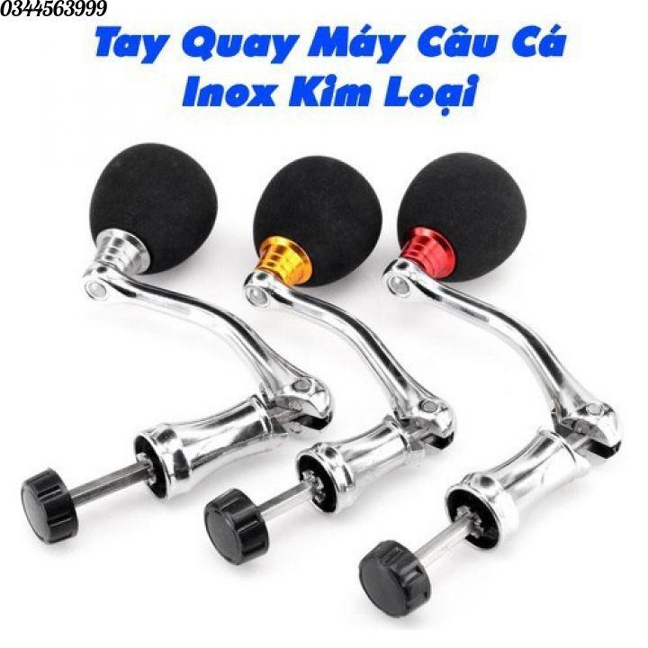 Tay quay máy câu kim loại cao cấp