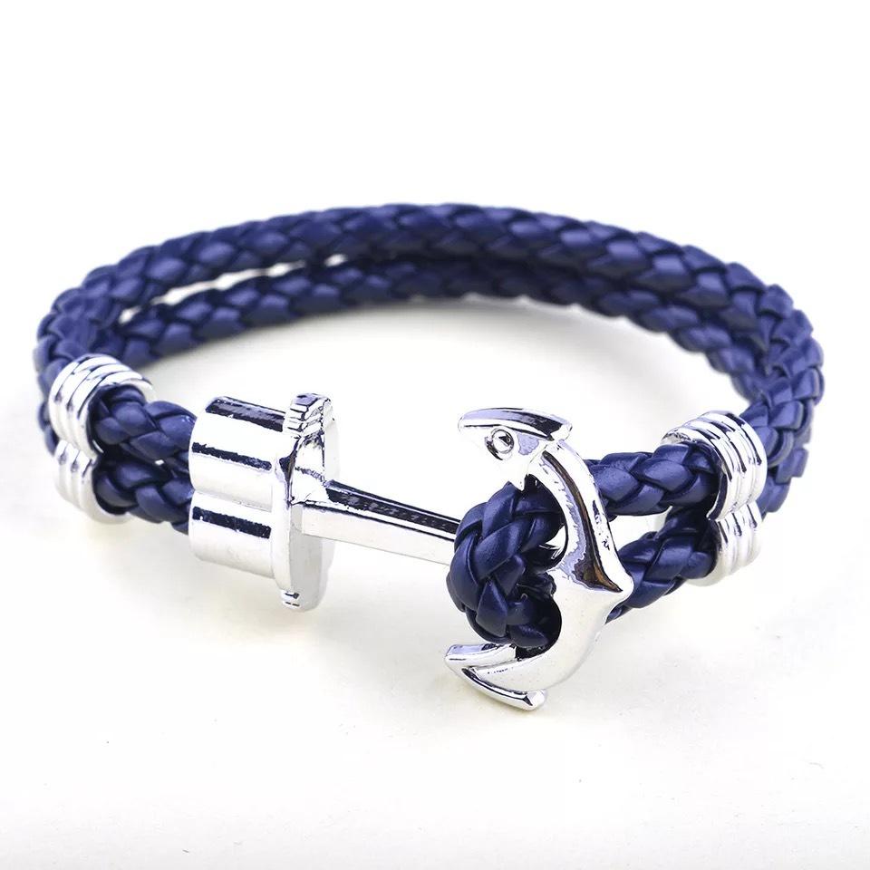 Vòng Tay Mỏ Neo Unisex Cá Tính Thời Trang