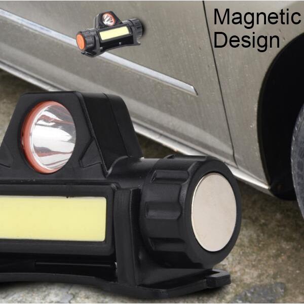 Đèn LED XPE COB Đeo Đầu Đa Năng Có Thể Sạc Lại Cho Hoạt Động Ngoài Trời