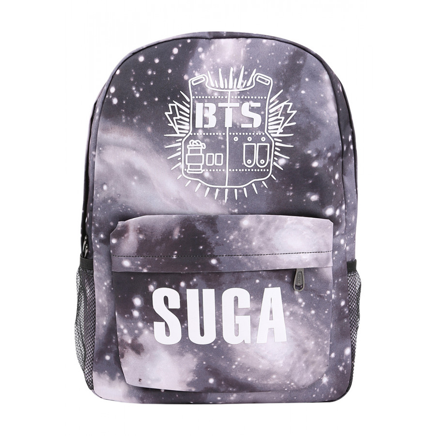 Balo Học Sinh Ban Nhạc BTS Suga - Màu Gray Galaxy