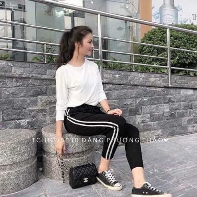 QUẦN B12 Baggy 2 sọc siêu đẹp
