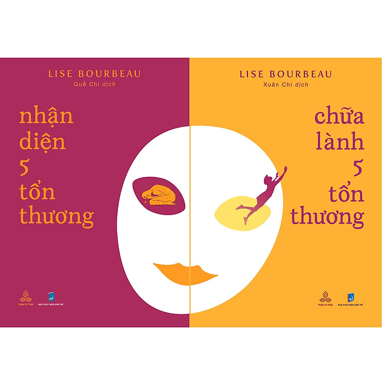 Combo 2 cuốn sách Nhận Diện và Chữa Lành 5 Tổn Thương (Lise Bourbeau)