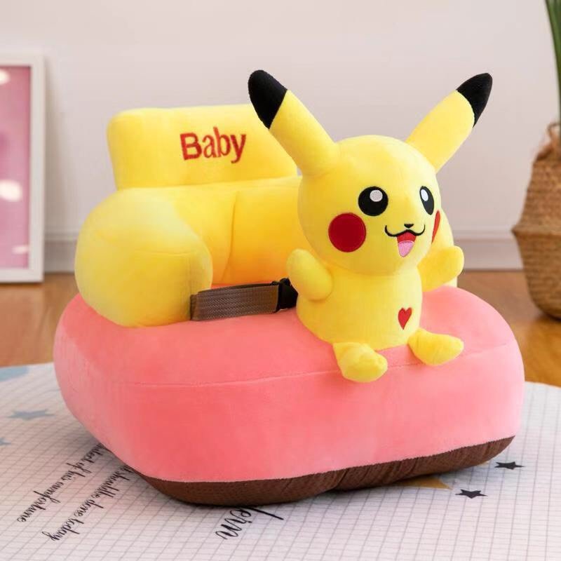 Ghế Tập Ngồi Ngộ Nghĩnh Chống Gù Lưng Cho Bé - Pikachu