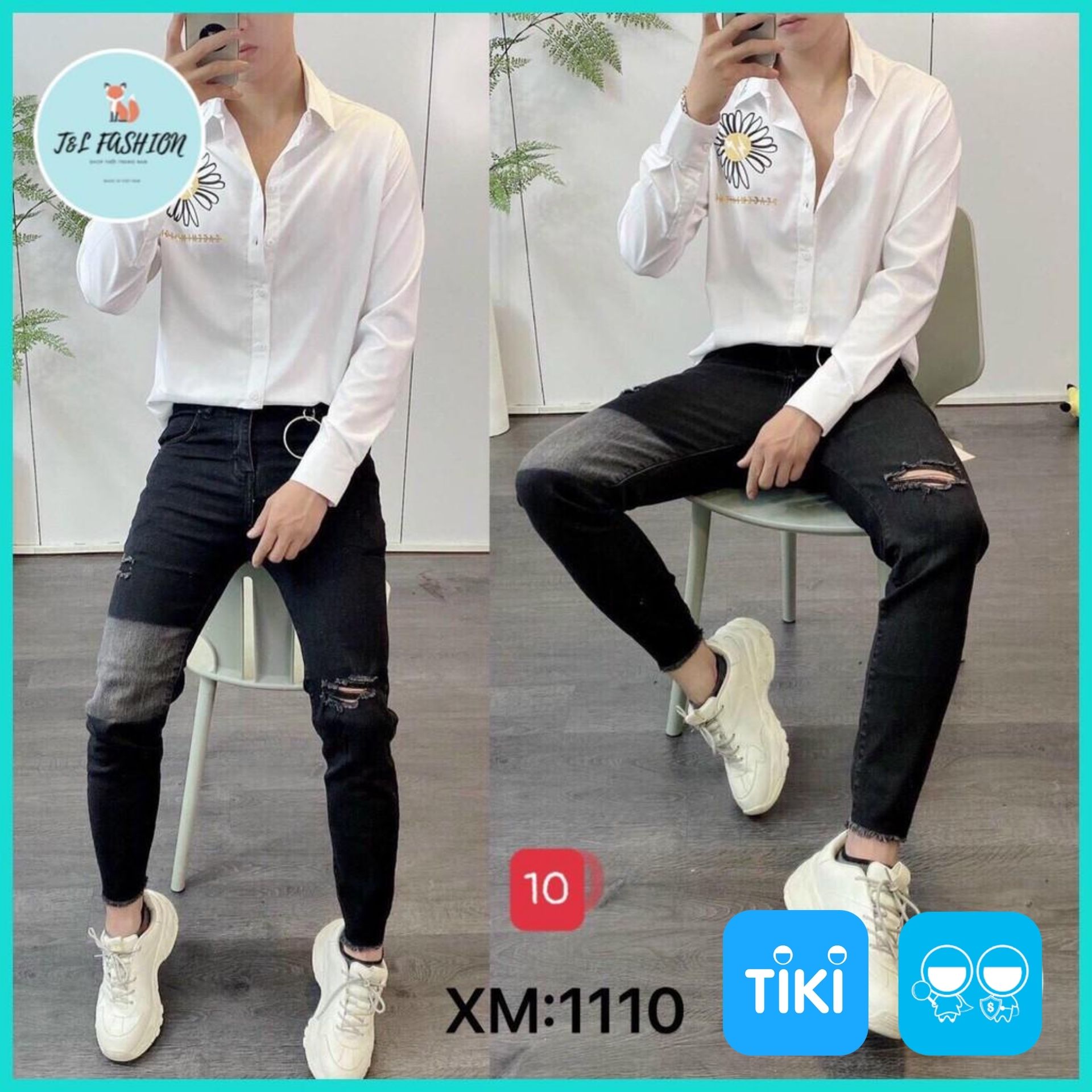 Quần Jean, Quần Bò Nam kiểu mới phong cách hot trend 2021 msa23
