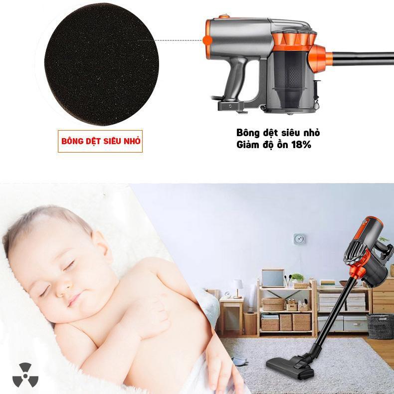 Hút bụi cầm tay gia đình giảm ồn - Home and Garden
