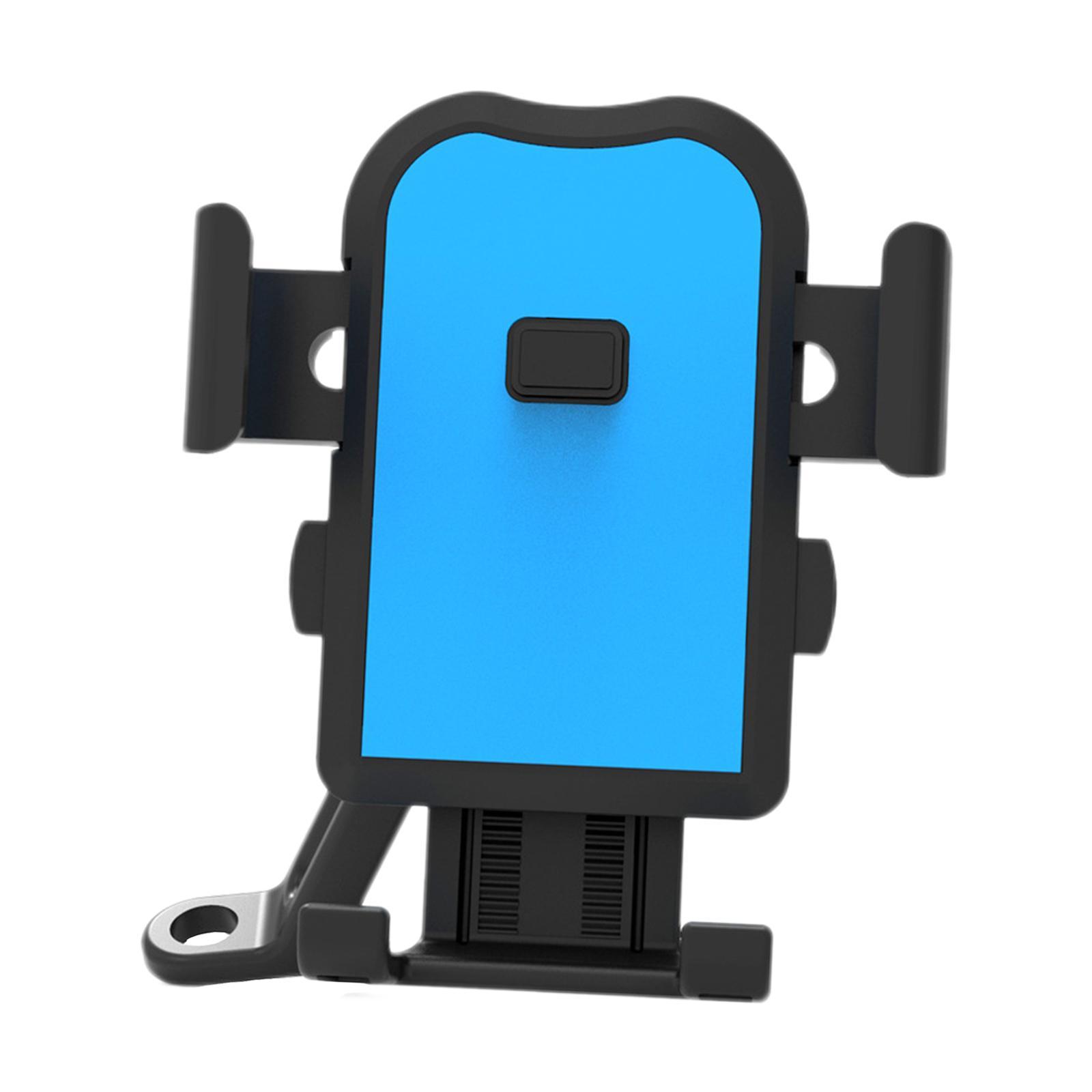 Motorcycle  Cell Phone Handlebar  Holder Mirror