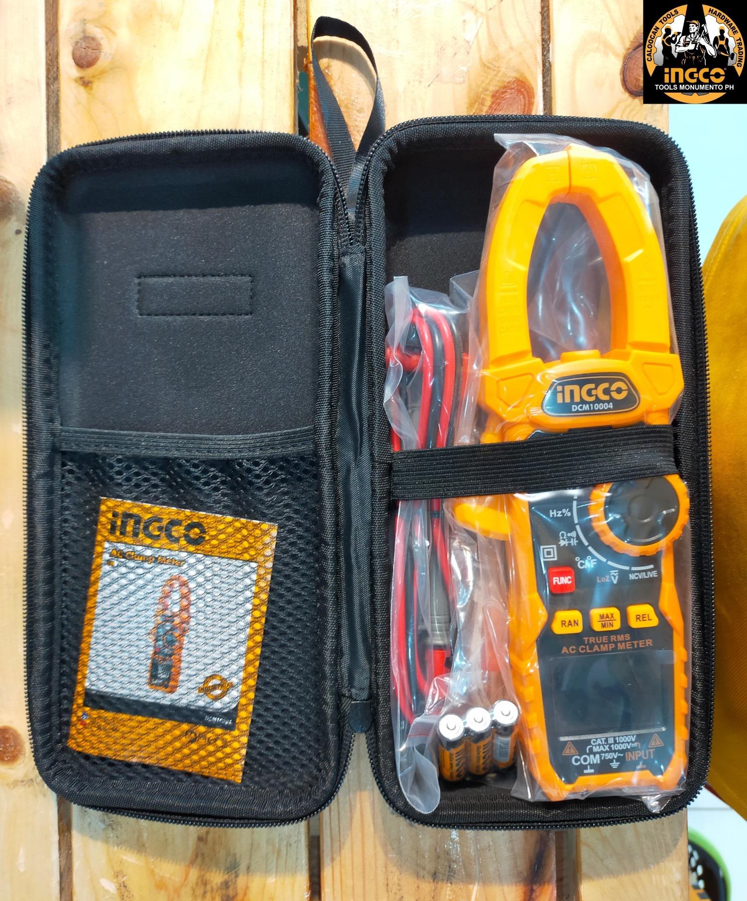 ĐỒNG HỒ KẸP KỸ THUẬT SỐ AC/DC INGCO DCM10004 - HÀNG CHÍNH HÃNG