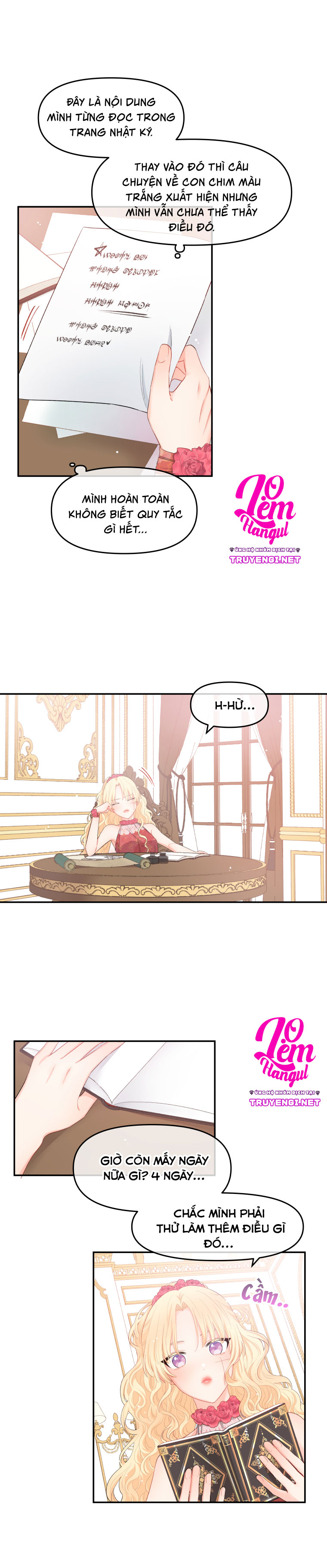 đừng đặt tình cảm mình vào cuốn sách đó chapter 5 3