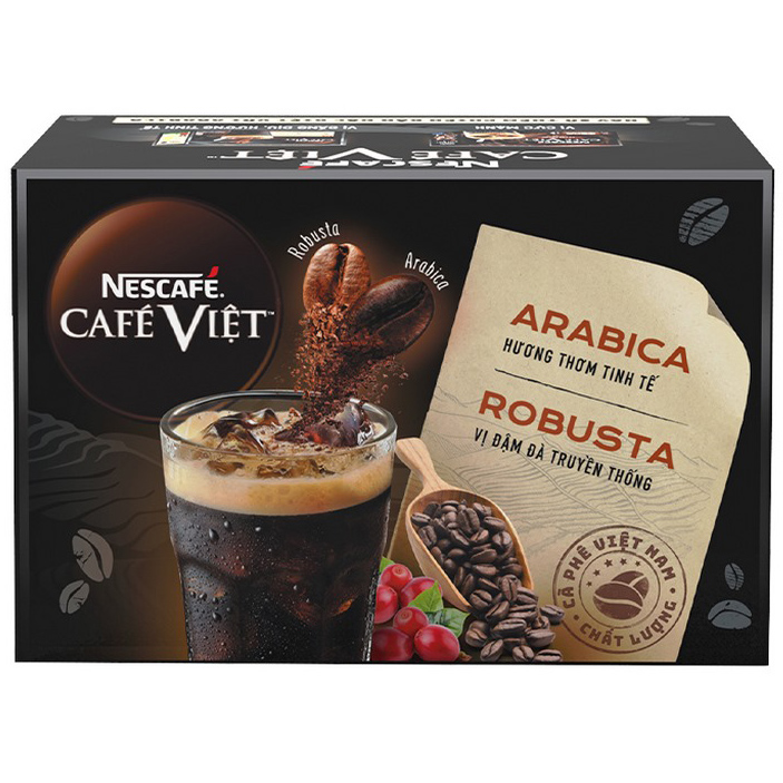 Cà Phê Đen Hòa Tan Arabica Và Robusta Nescafé Café Việt Special Blend