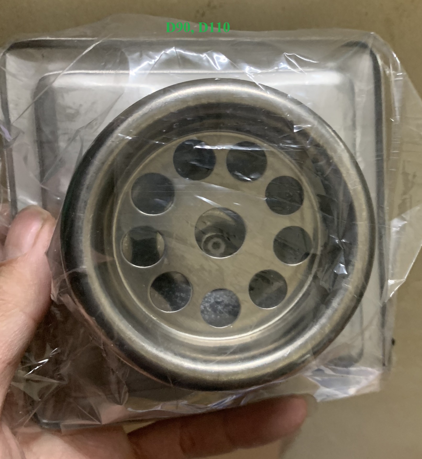 HỐ GA THOÁT SÀN INOX 3 LỚP DÀY ĐẸP D60,D76,D90,D110, GA THOÁT NƯỚC NHÀ TẮM