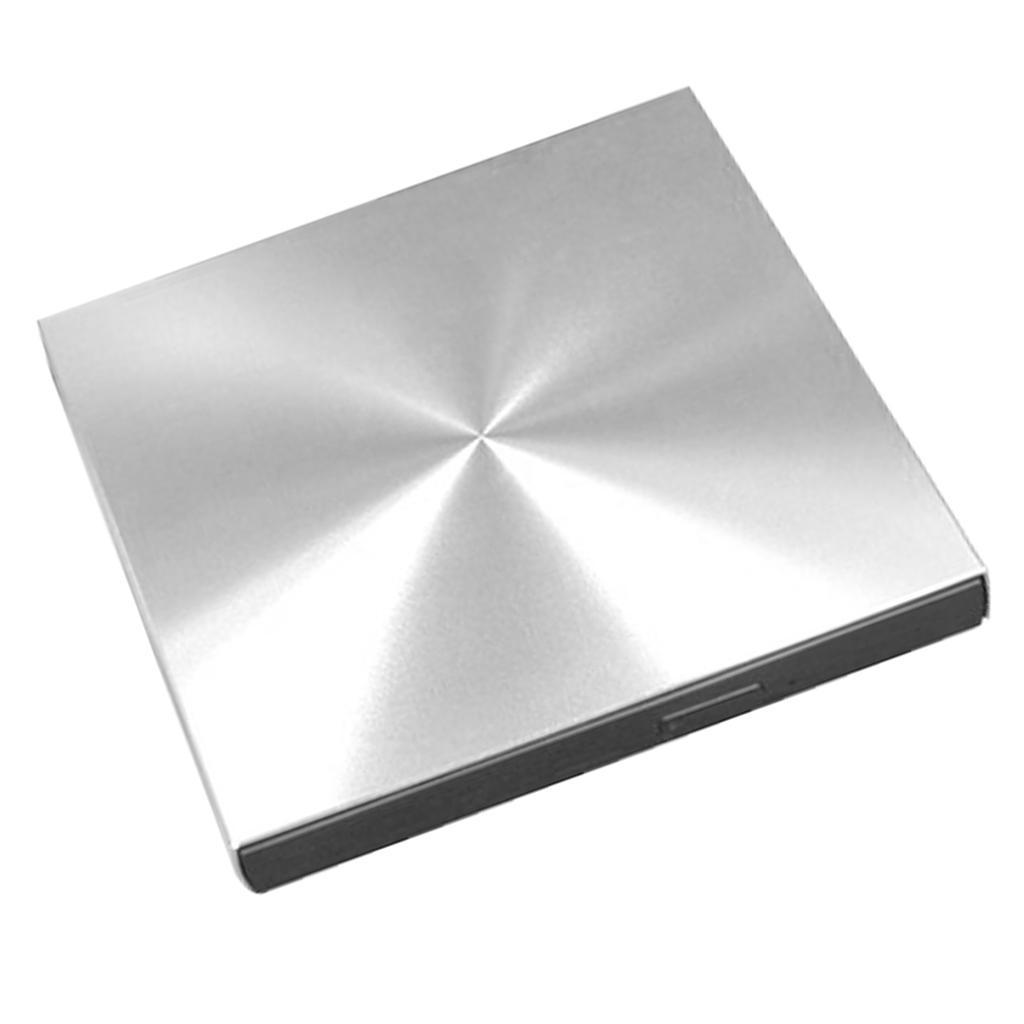 USB 3.0 DVD/CD Drive Burner Recorder For Laptop Notebook Computer Silver