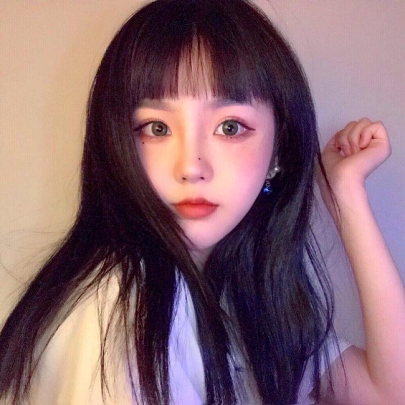 Tóc giả nguyên đầu nano cute-tậng lưới tặng lược