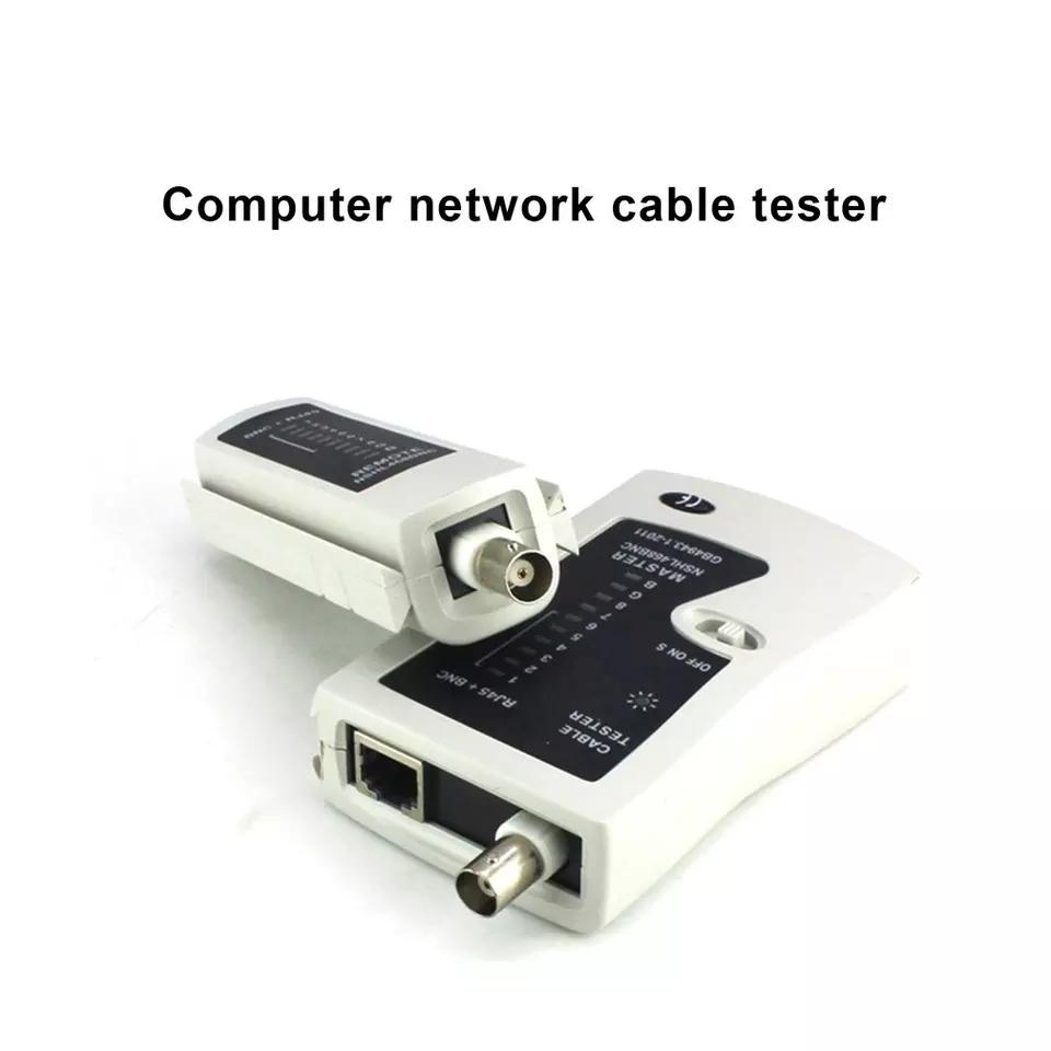 Hộp test dây mạng RJ45 Cáp BNC đồng trục cho kỹ thuật IT