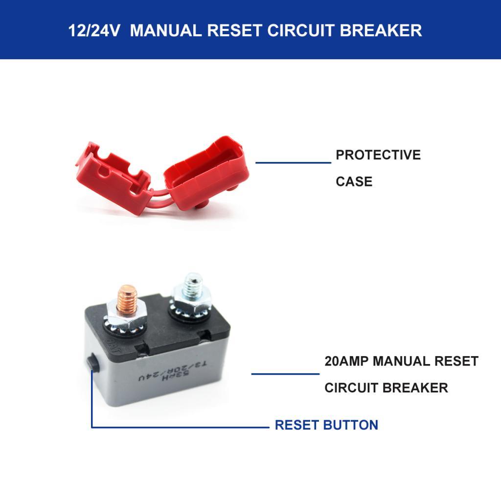 Automotive    Manual  12V-24V 2 Pieces Set