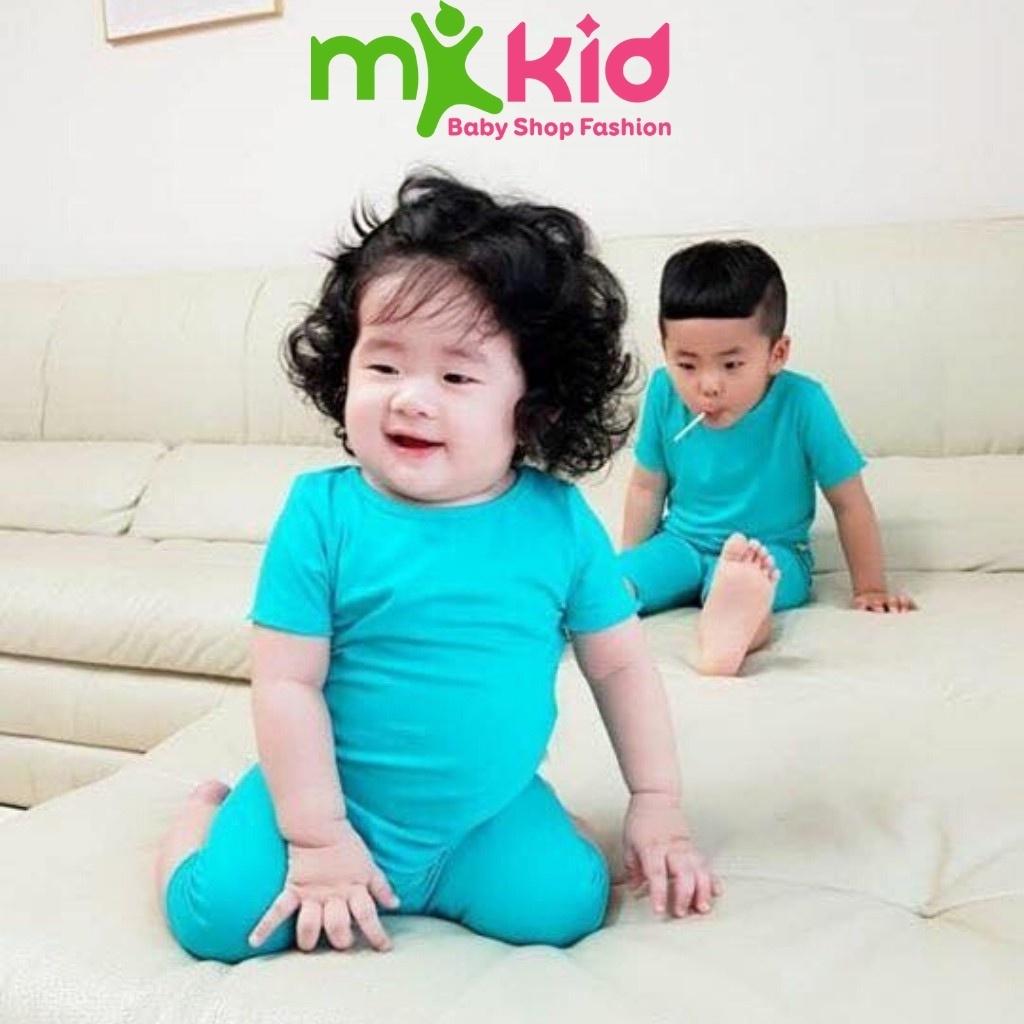 Bộ Minky Mom Cho Bé Bộ Đồ Lửng MUTI Cho Bé Trai Bé Gái Chất Thun Lạnh Siêu Mềm Mịn Cho Bé Thoải Mái Vui Hè