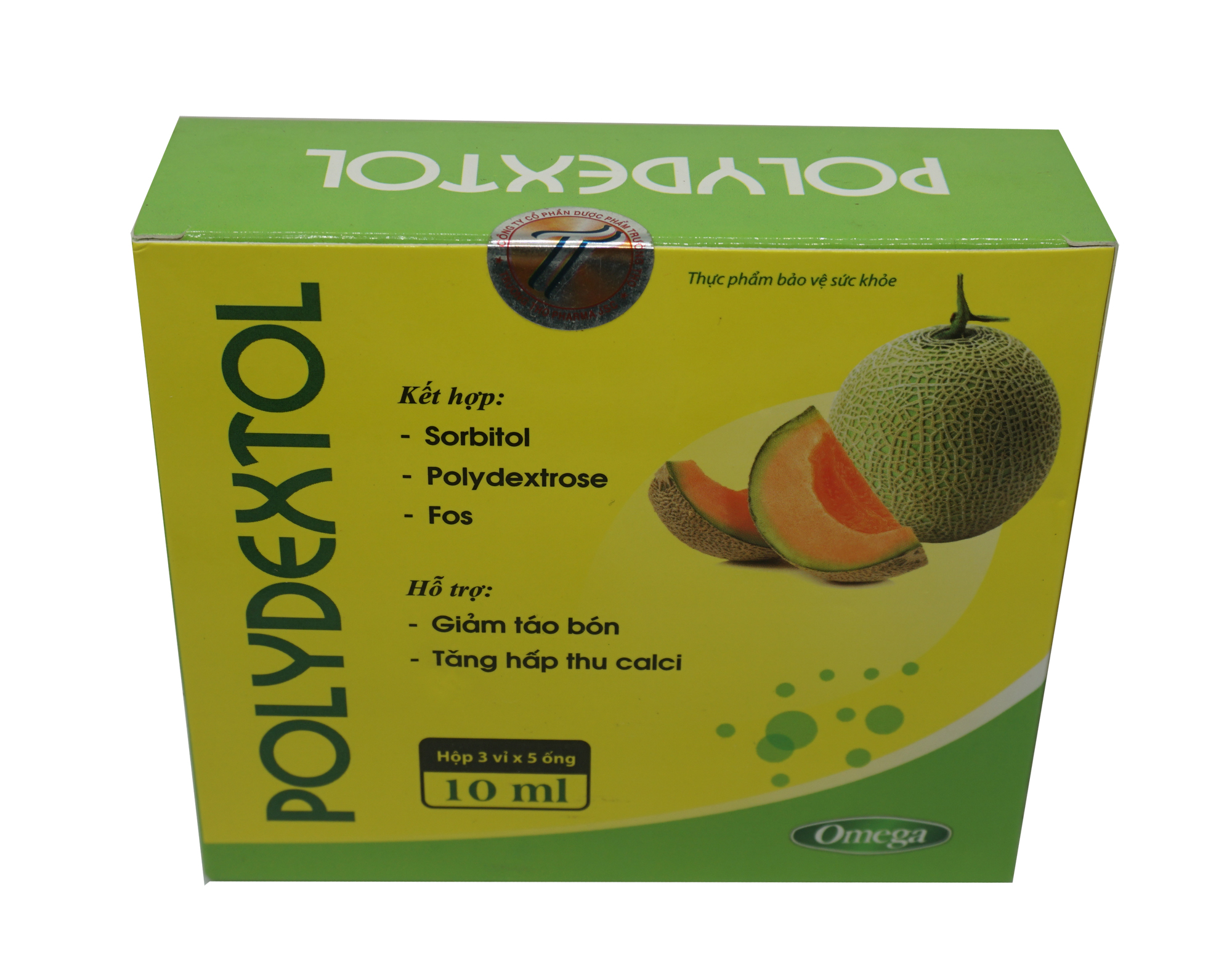 Thực phẩm bảo vệ sức khỏe Polydextol giúp giảm táo bón - Trường Thọ hộp 15 ống