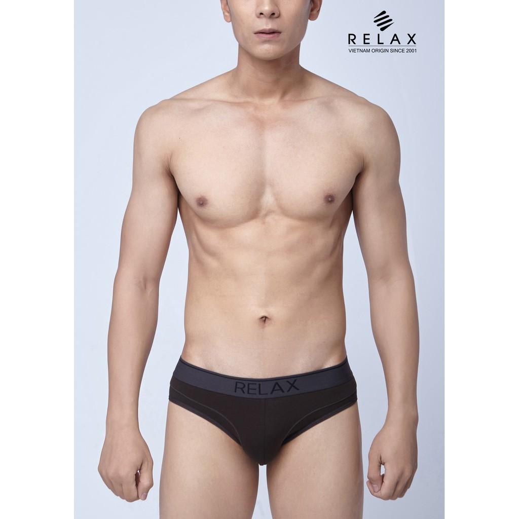 Quần lót nam brief RLTK048 quần sịp nam thoáng mát mềm mại cao cấp, co giãn tốt, ôm gọn - RELAX