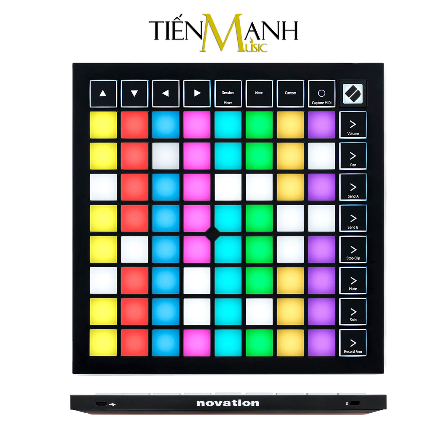 Novation Launchpad X MK3 Bàn phím sáng tác - Sản xuất âm nhạc Producer Grid Controller for Ableton Live - Kèm Móng Gẩy DreamMaker