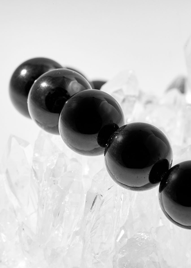 Vòng tay đá thiên thạch charm Phật