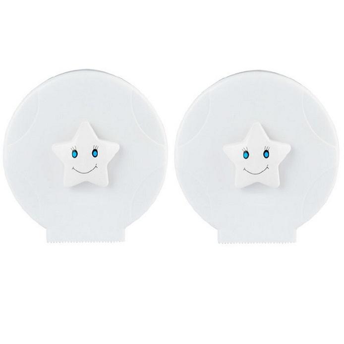 Bộ 2 Hộp đựng giấy vệ sinh gắn tường cỡ nhỏ 14 cm