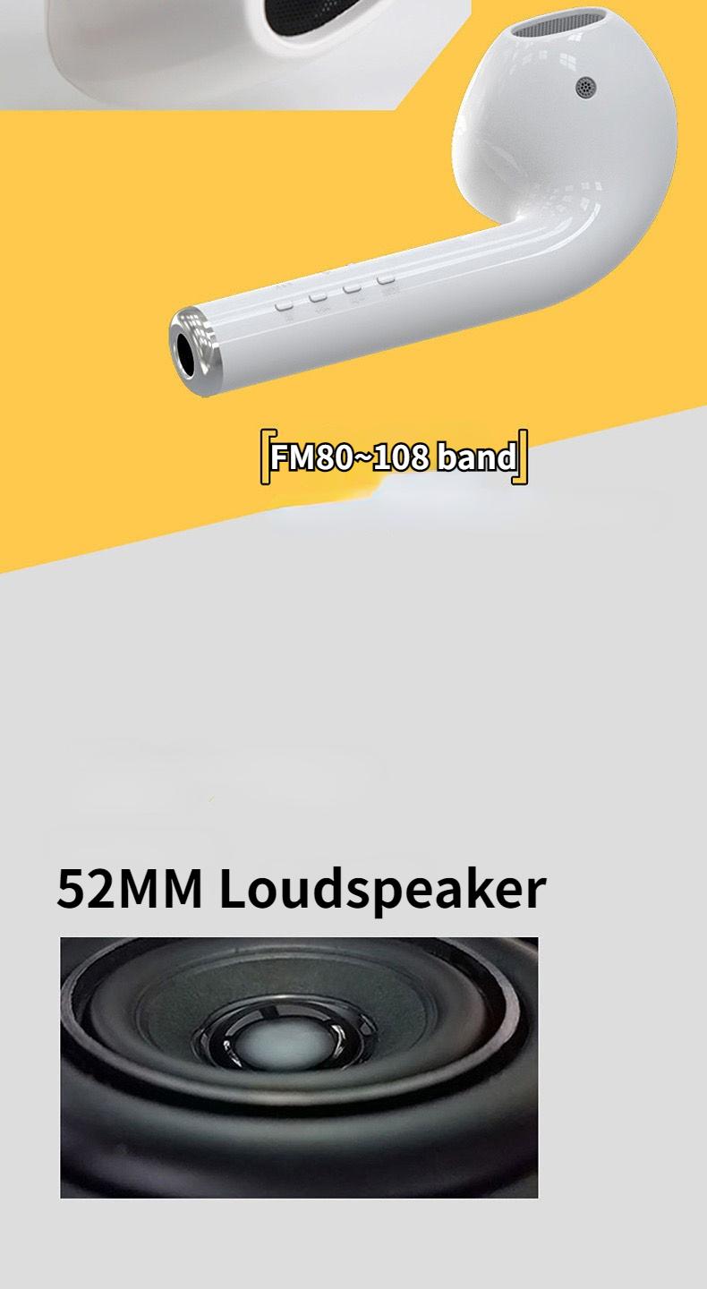 Người phát ngôn khổng lồ Wanghong AirPods Model Bluetooth Audio Creative Creative Tính cách quà tặng sinh nhật Màu sắc: 1PC