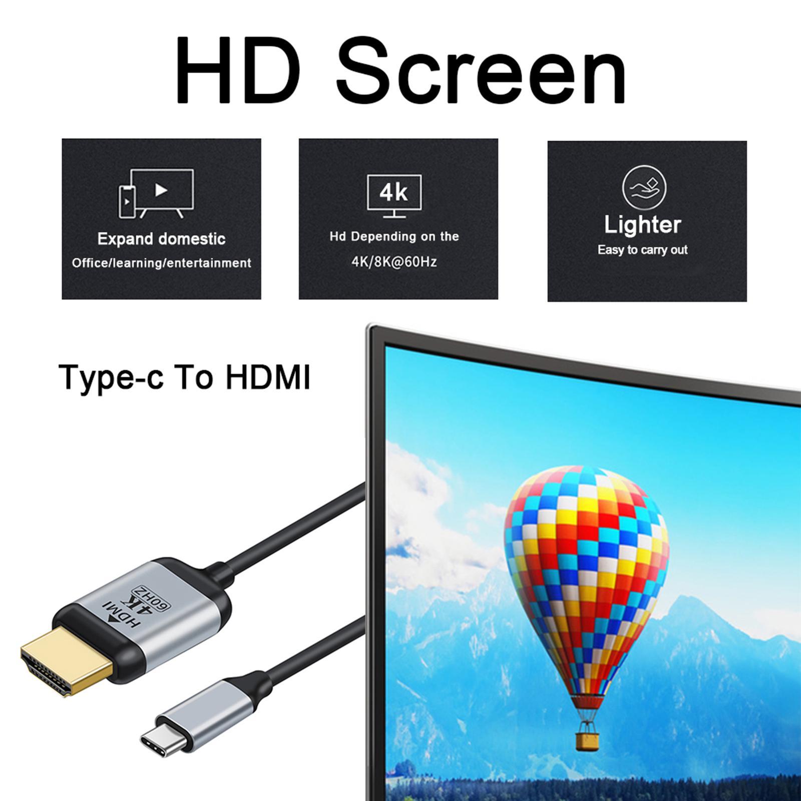 USB-C Type C USB C to HDMI/DP Adapter Converter 4K 60Hz
