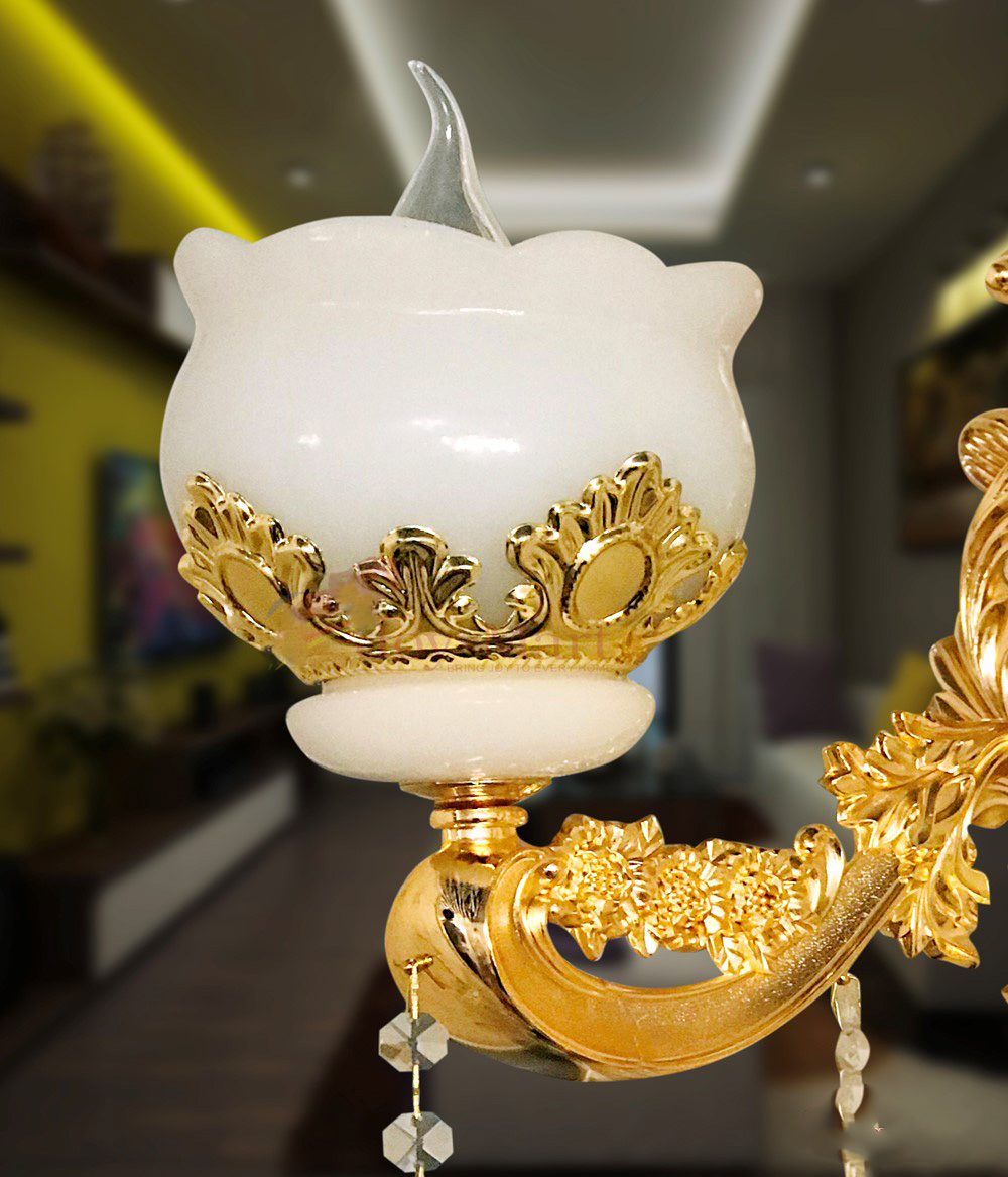 Đèn tường mạ vàng MT6902/1