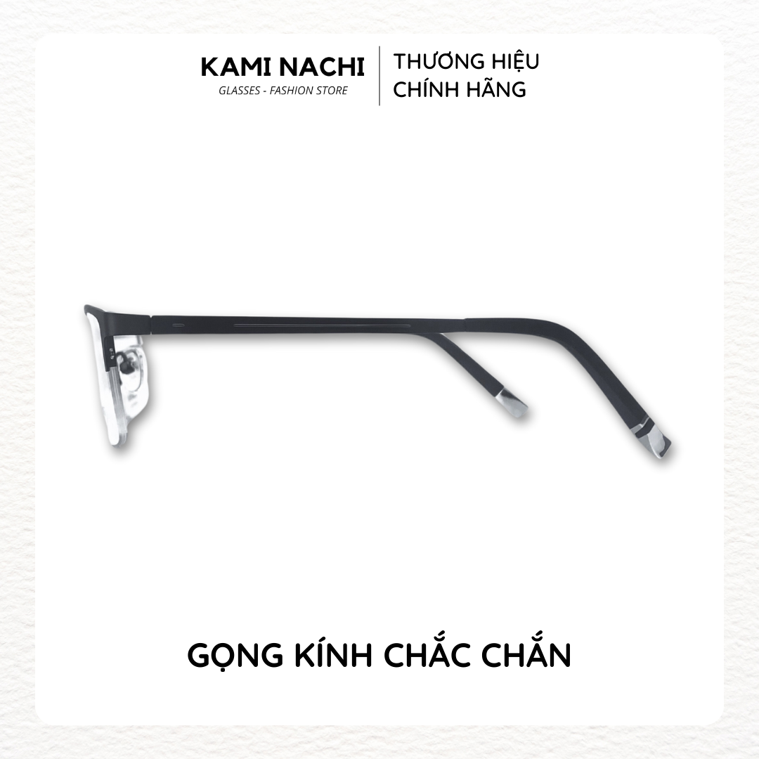 Gọng kính The Business Man phiên bản Theta chất liệu Titanium mạ Ion KAMI NACHI mã 8825