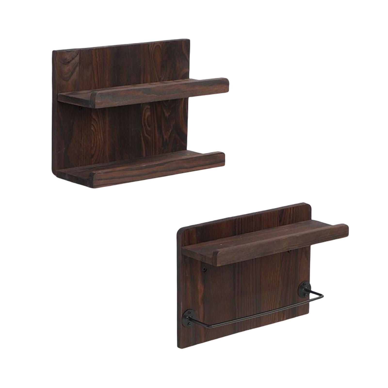 Wall Shelves Bathroom Durable Modern Lightweight Floating Shelves for Cafe