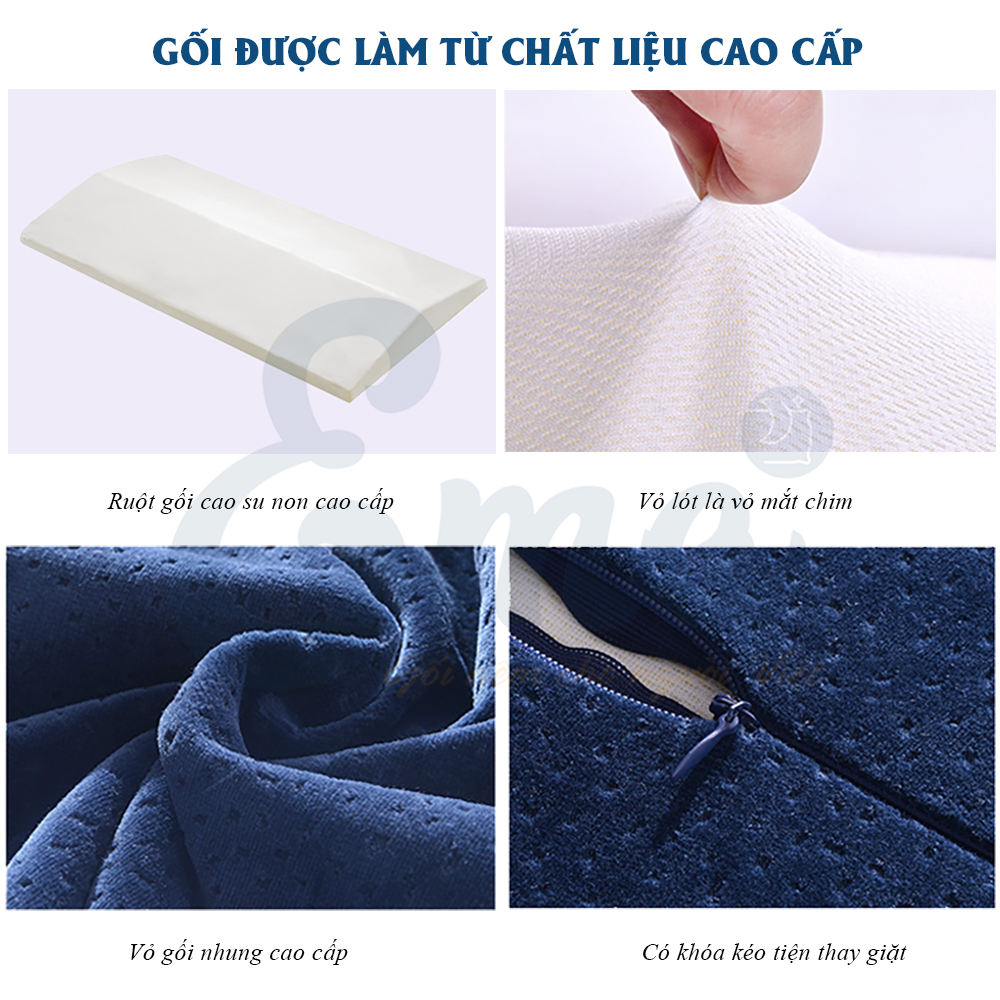 Đệm thắt lưng tam giác Ema thế hệ 2 - Rộng hơn - Thoải mái xoay trở - Dành cho người thoát vị thắt lưng, bà bầu, người cao tuổi