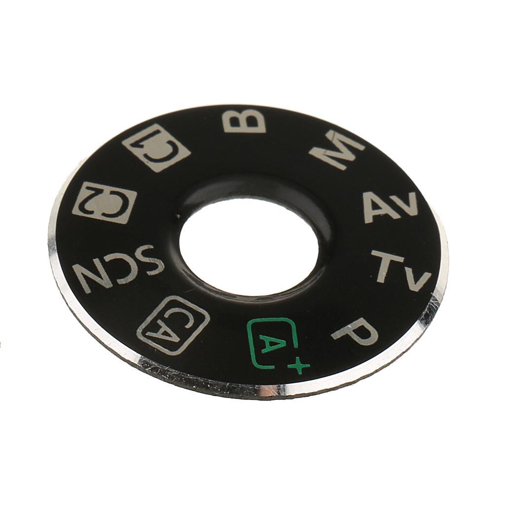 2X Dial Mode Plate Interface  Replacement Part For Canon EOS 6D DSLR Cameras