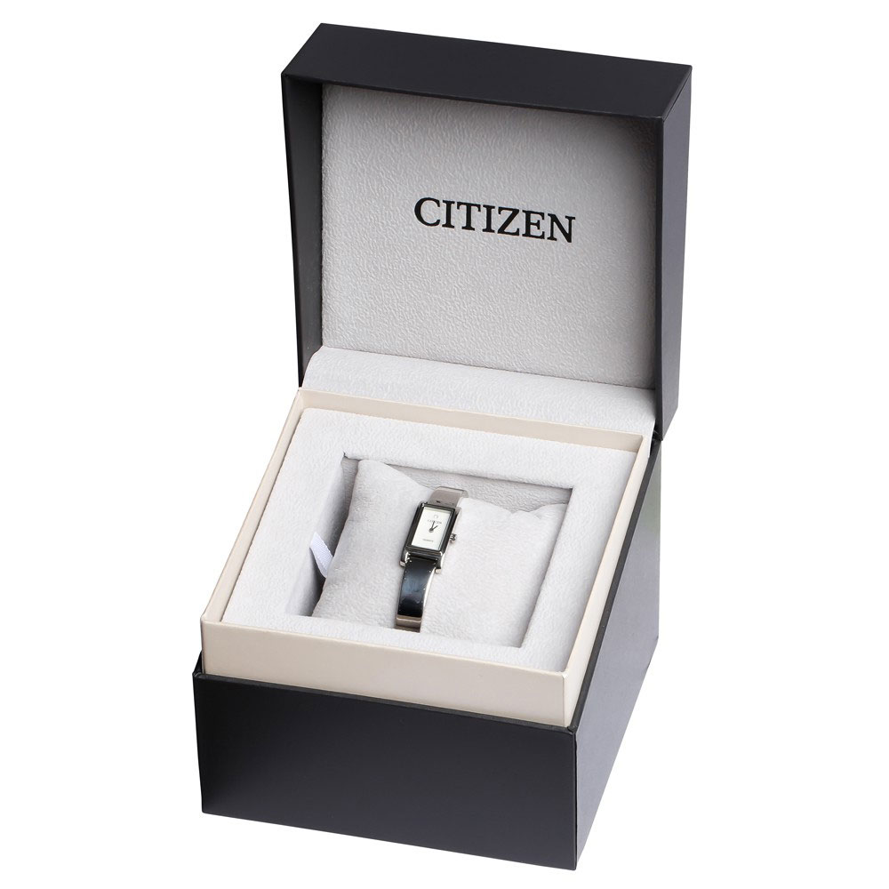 Đồng Hồ Nữ Citizen Đính Đá Swarovski Dây Thép Không Gỉ EZ6360-50D - Mặt Xà Cừ