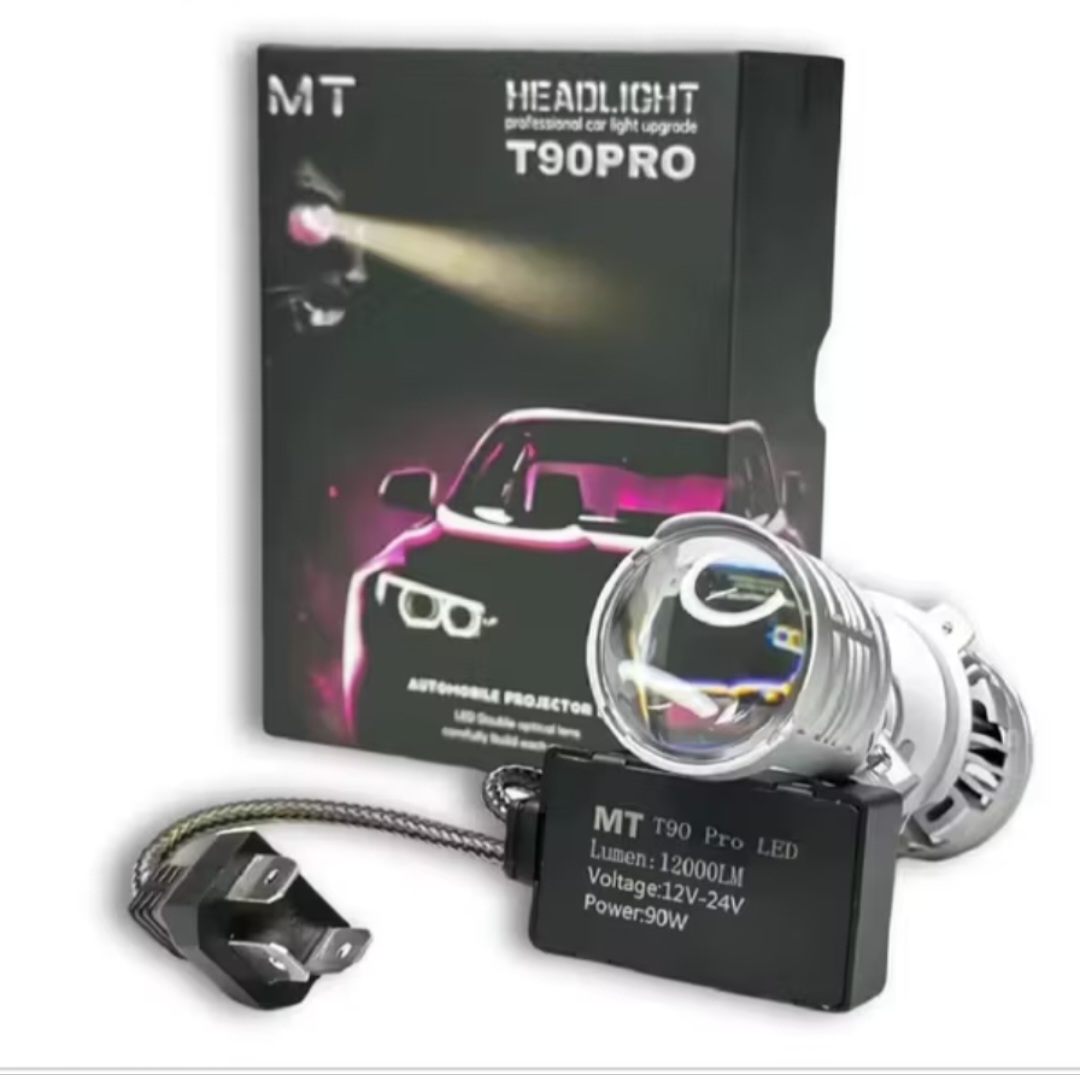 ĐÈN PHA LED MT90PORO CÔNG XUẤT 90W SIÊU SÁNG LẮP XE MÁY ÔTÔ MẪU MỚI RA