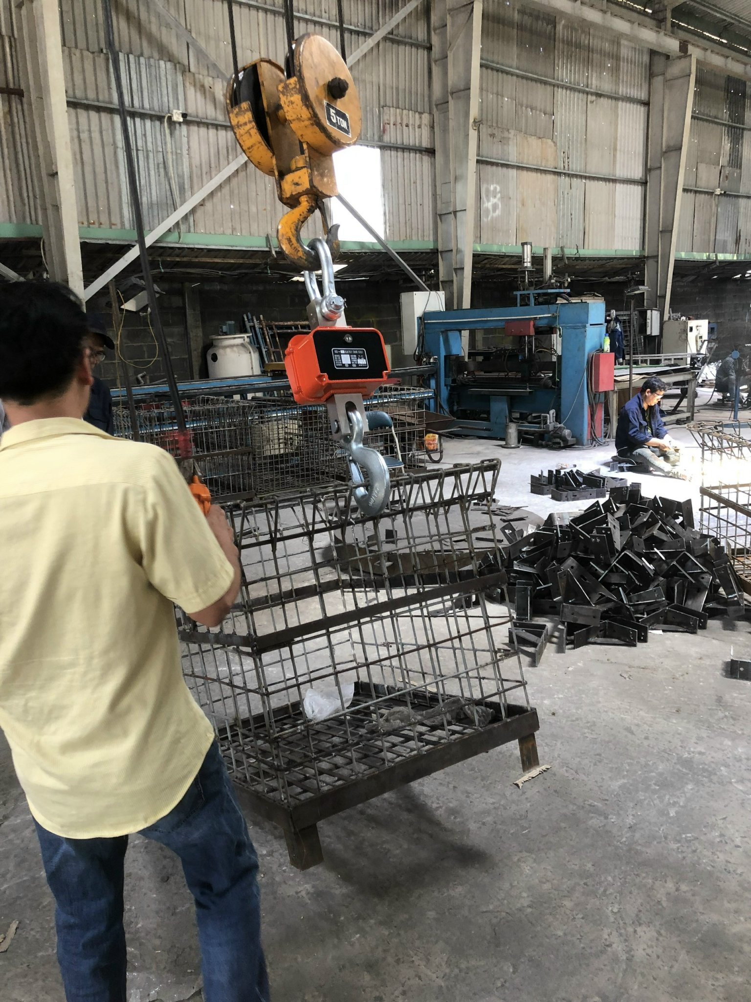 Cân Treo Điện Tử 10 Tấn OCS-A
