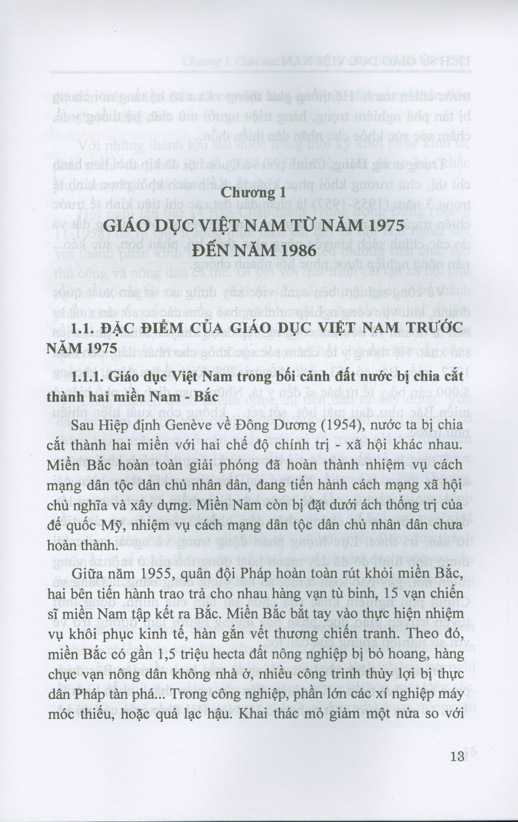 Lịch Sử Giáo Dục Việt Nam Từ Năm 1975 Đến Năm 2000