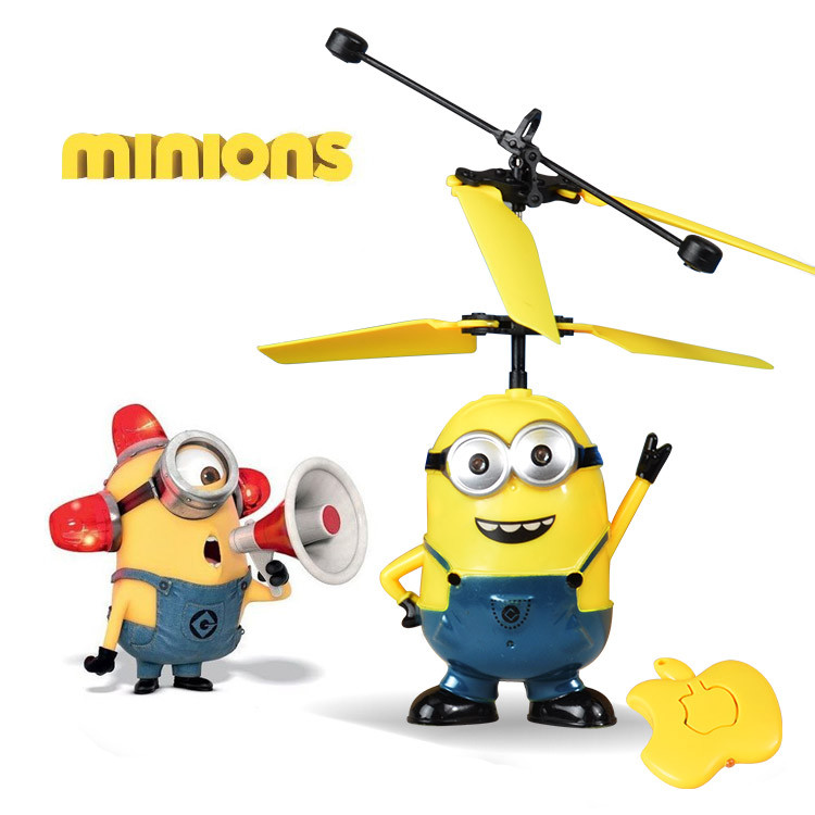 Đồ Chơi Giải Trí Máy Bay Cảm Ứng Minion Siêu Vui Nhộn MN02