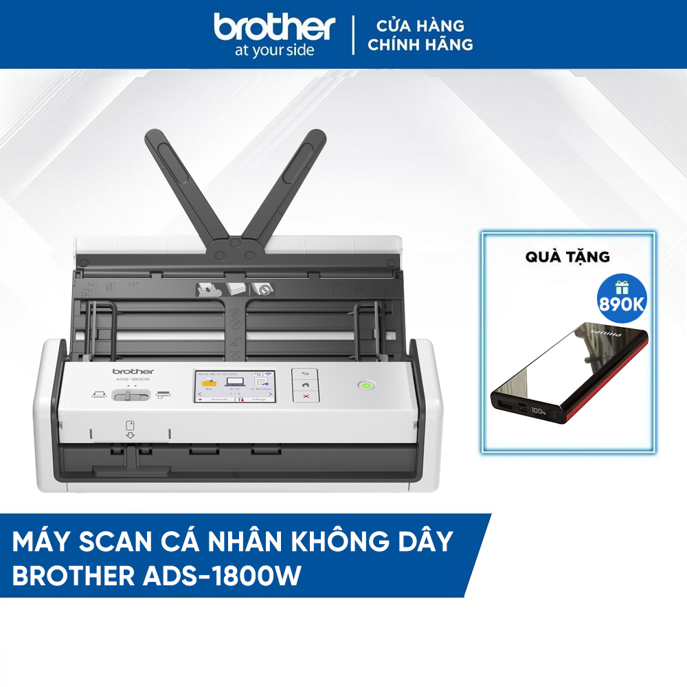 Máy scan Brother ADS-1800W - Hàng chính hãng