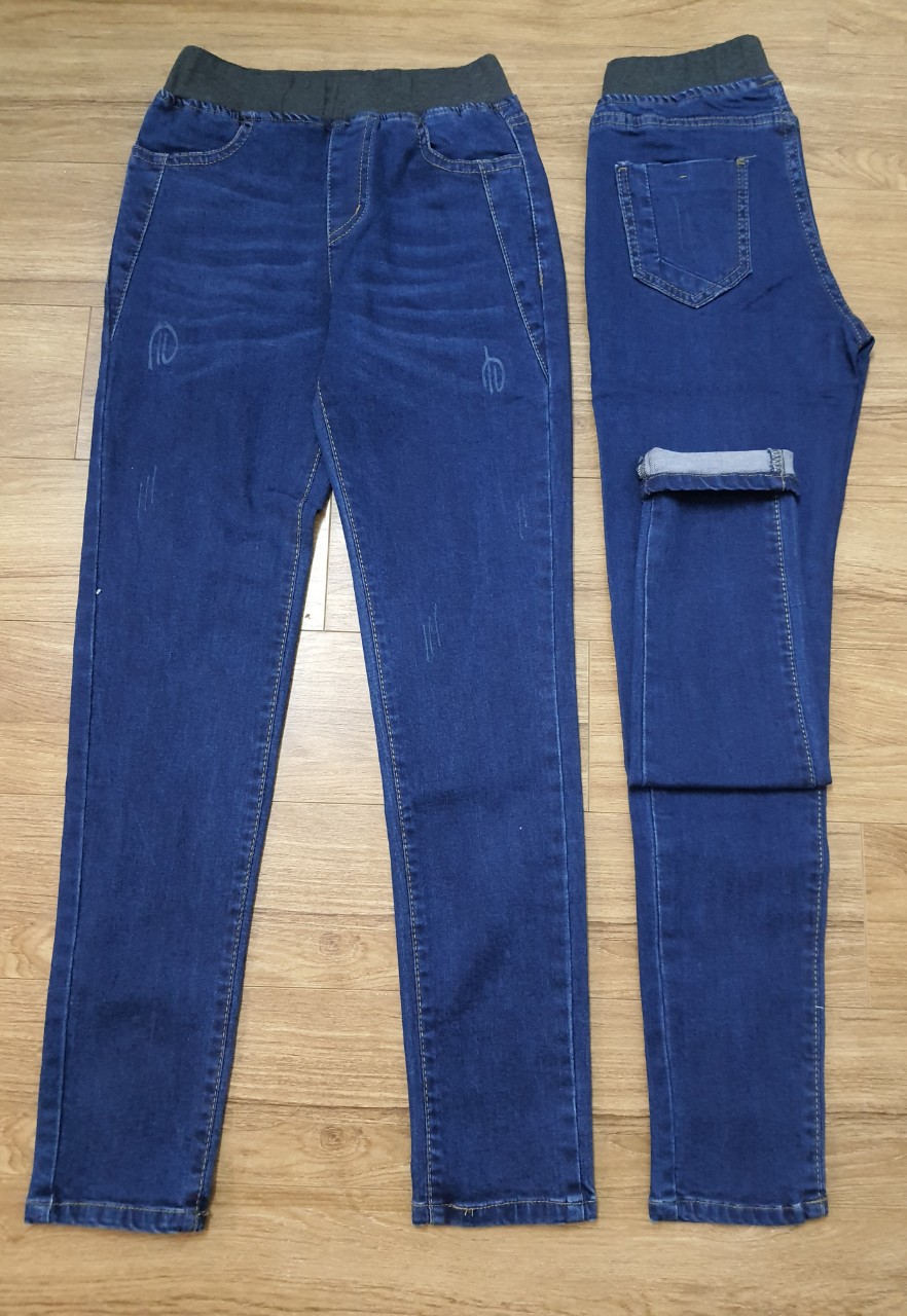 Quần jeans nữ cạp chun