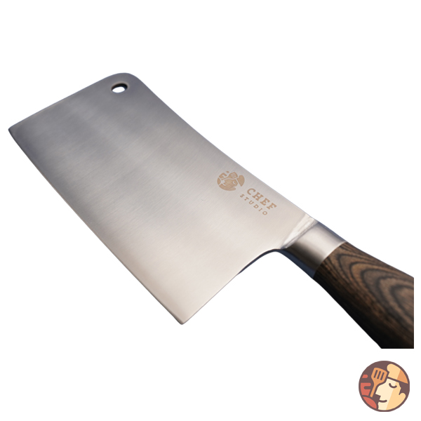 Dao chặt chuyên dụng Chef Studio độ dài 17.6cm, sản xuất theo công nghệ Nhật Bản dùng để cắt thái băm chặt thực phẩm