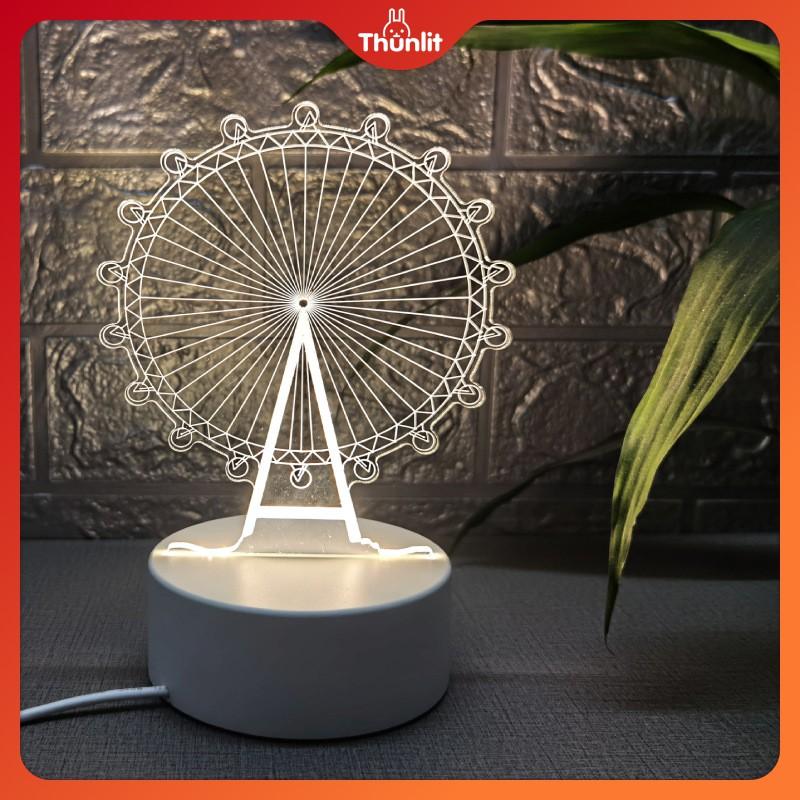 Thunlit 3D Night Light USB Plug-in Warm Light Valentine's Day Gift