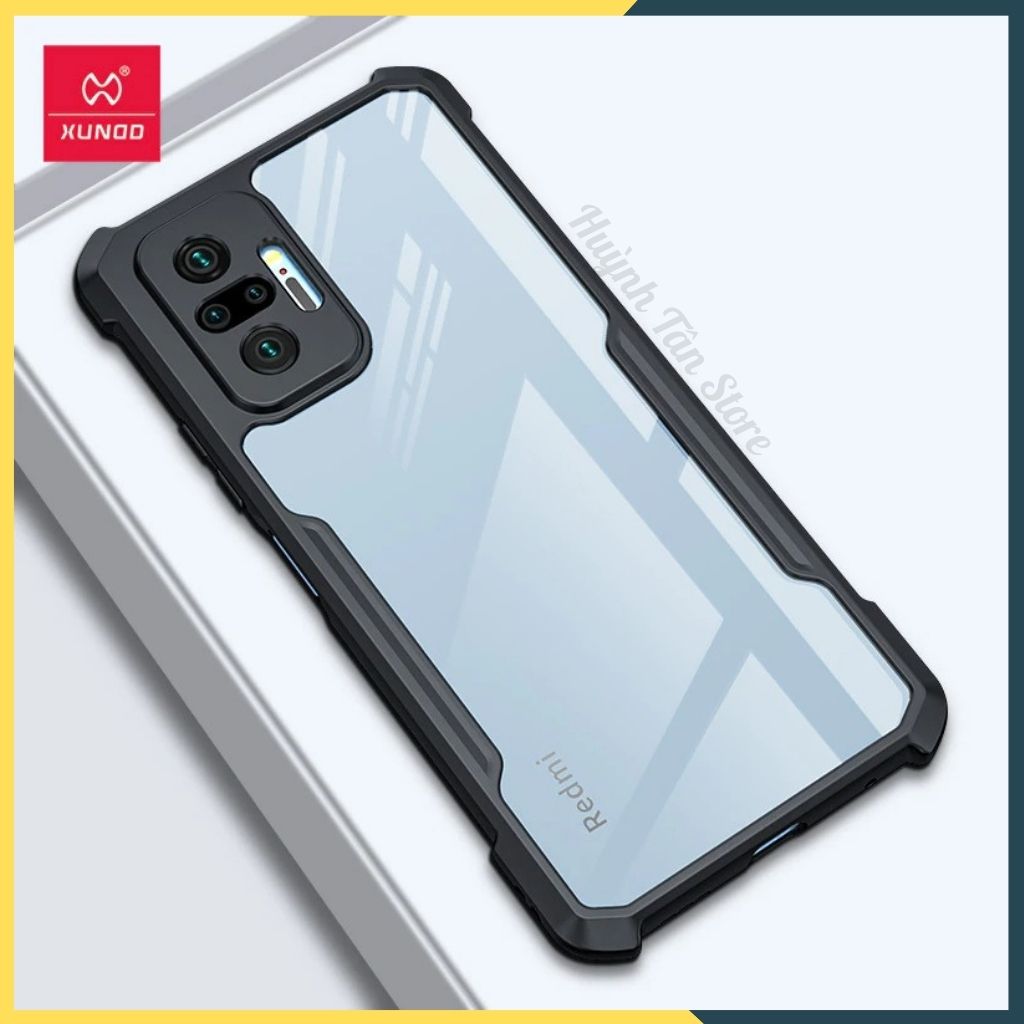 Ốp lưng chống sốc XUNDD cho redmi note 10 pro 4g bảo vệ camera - hàng nhập khẩu