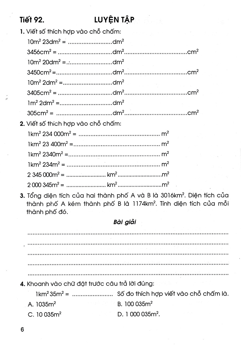 Vở Luyện Toán 4 Tập 2 _HA